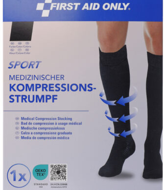 FIRST AID ONLY Compressiekous SPORT, knielang, XL