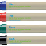 Bi-Office Earth gerecyclede whiteboardmarkers, gesorteerd