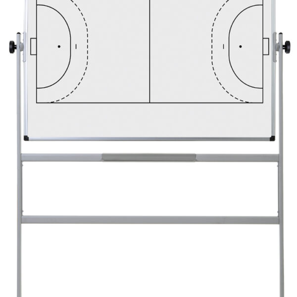 Bi-Office mobiel whiteboard, handbalveld, 1200 x 900 mm
