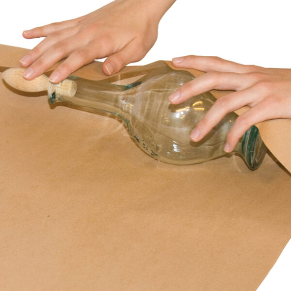 RAADHUIS Pakpapier op rol, 750 mm x 250 m, bruin