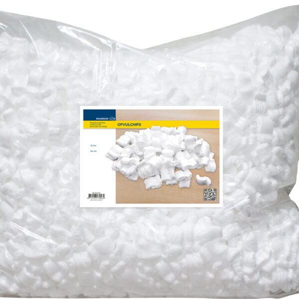 RAADHUIS Opvulmateriaal Verpakkingschips, in zak, 50 liter