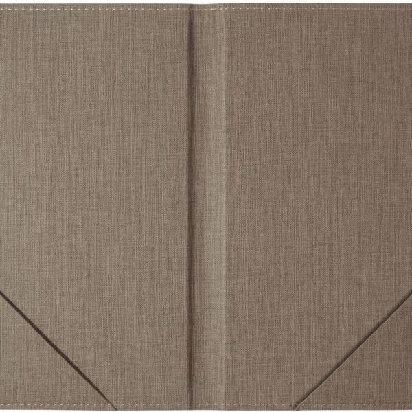 Sigel factuurmap van polyurethaan, beige