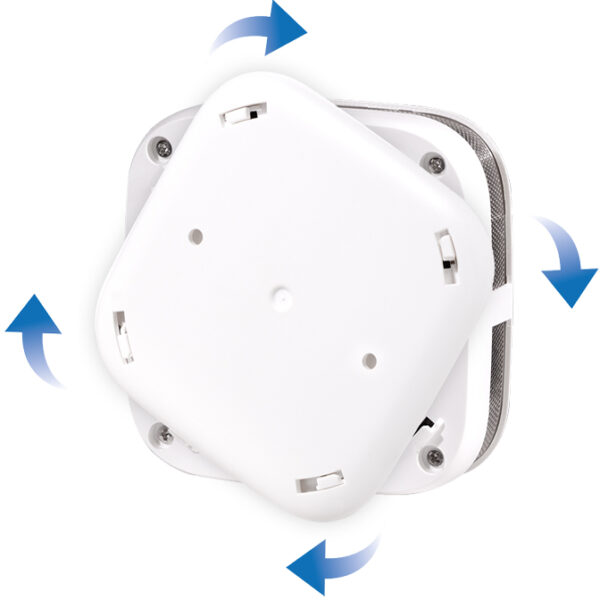 LogiLink Rookmelder met lithiumbatterij, wit