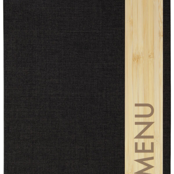 Sigel Menukaartmap met zeefdruk, A5, donkergrijs