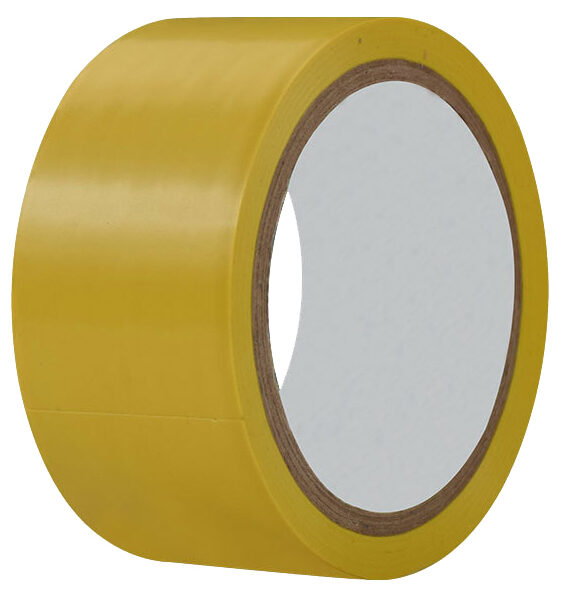 rillprint Vloermarkeringstape, 50 mm x 33 m, geel