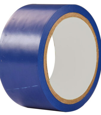 rillprint Vloermarkeringstape, 50 mm x 33 m, blauw