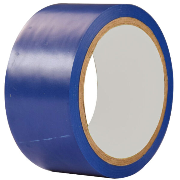 rillprint Vloermarkeringstape, 50 mm x 33 m, blauw