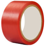 rillprint Vloermarkeringstape, 50 mm x 33 m, rood