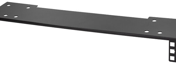 LogiLink 19" rack voor montage onder tafel/aan muur, 1 HE, zwart