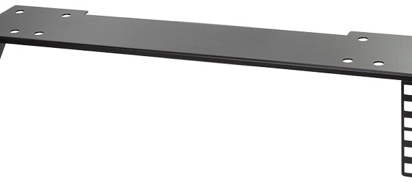 LogiLink 19" rack voor wand-/ondertafelmontage, 2 HE, zwart