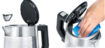 SEVERIN glazen waterkoker WK 3468, 1,0 liter, roestvrij staal