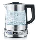 SEVERIN waterkoker WK 3473 DELUXE, glas/roestvrij staal