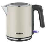 SEVERIN waterkoker WK 9577, 1,0 liter, stofbeige