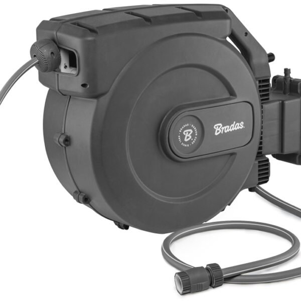 Bradas automatische slanghaspelset White Line 1/2", 50 meter