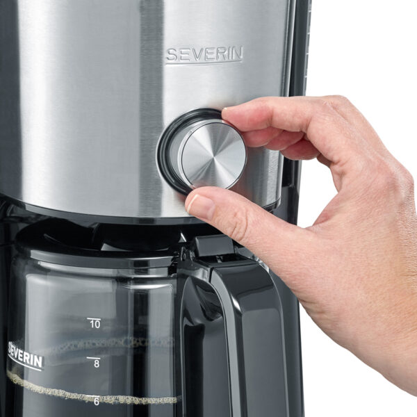 SEVERIN koffiezetapparaat KA 4825 TYPE Switch met glazen kan