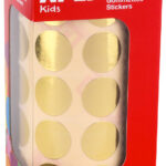 Apli Ronde Gouden Kinder Stickervellen op Rol
