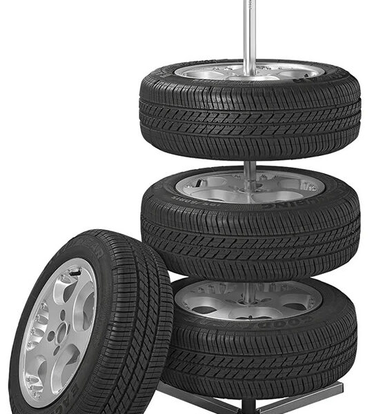 IWH Velgen- en bandenrek voor 4 banden 295 mm