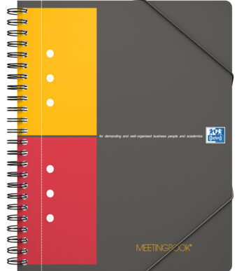 Oxford International Meetingbook spiraalnotitieblok A5+
