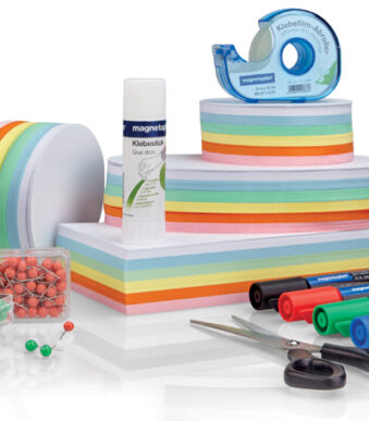 magnetoplan Moderatortas 'Messenger', compleet gevuld