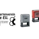 Trodat Printy 4928 tekstmarker, rode behuizing