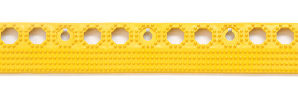 Yoga antislipmat afwerkingsstrip, geel, dames