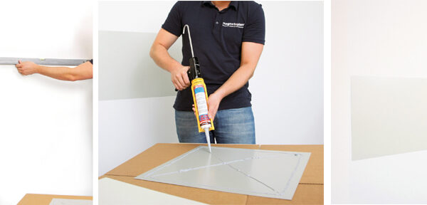 magnetoplan wandbordset 'magnetowand', inhoud: 1 m²