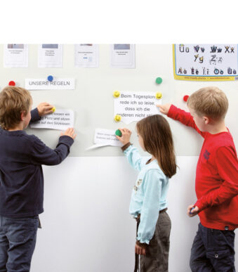 magnetoplan wandbordset 'magnetowand', inhoud: 1 m²