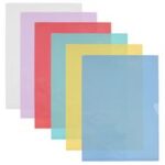 Oxford zichtmappen A4 Fard'Liss, PVC 0,20 mm, lila