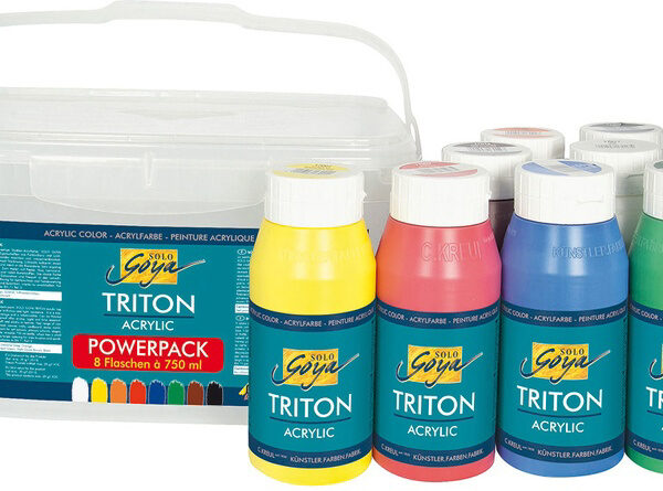 KREUL Acrylverf Triton Acrylic Liquid, Power Pack