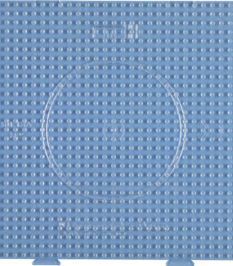 Hama grote vierkante stekenplaat, multiplex, wit.