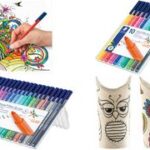 Stiftenset Staedtler Triplus, etui met 20 stuks