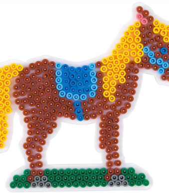 Hama kralenplaat midi 'Paard', wit