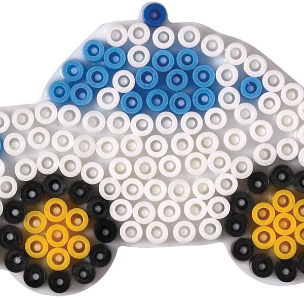 Hama Kralenplaat 'Auto', wit