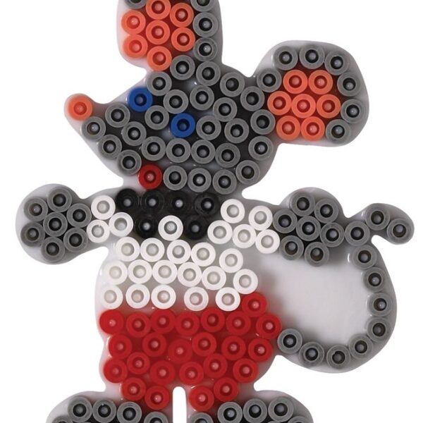 Hama Kralenplaat 'Muis', wit