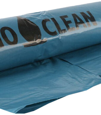 HYGOCLEAN Vuilniszakken, blauw, 120 liter, LDPE, 45 micron