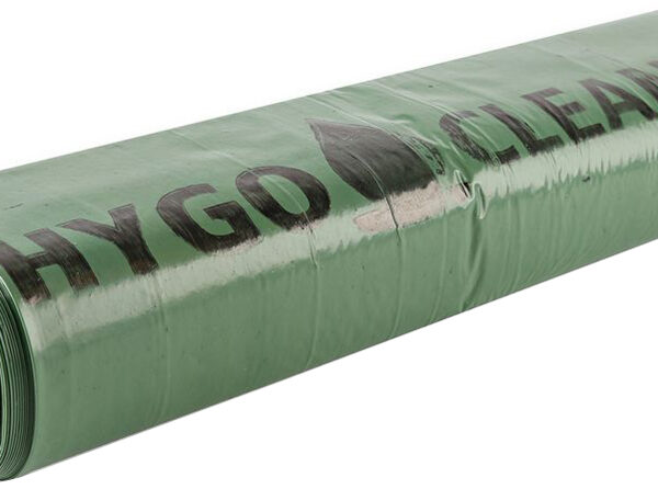 HYGOCLEAN afvalzak, groen, 120 liter, LDPE, 45 my