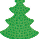 Kraleplankmotief 'Kerstboom', klein, groen