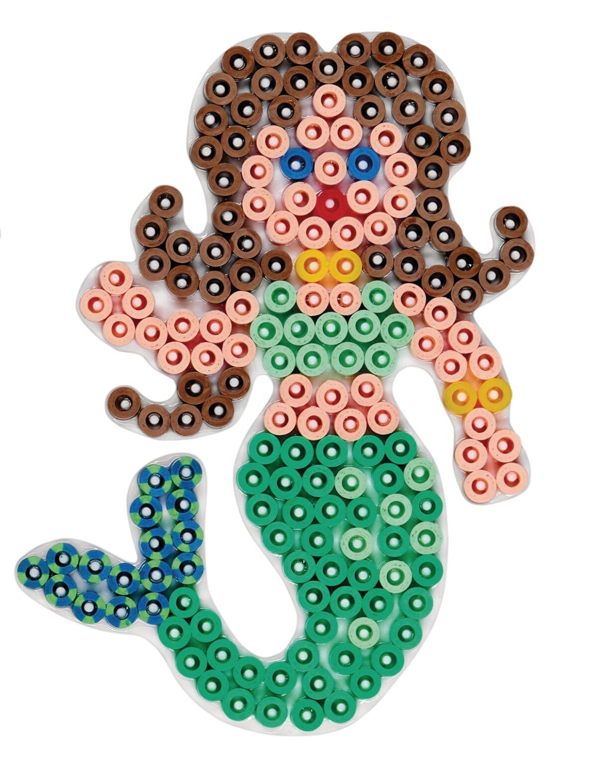 Hama kraleuplaat 'Zeemeermin', wit