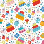 SUSY CARD Cadeaupapier 'Let's Celebrate' op rol