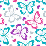 SUSY CARD Cadeaupapier 'Farfalle' op rol