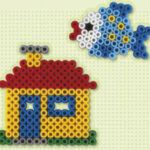 Hama Kralenplaten midi 'Vierkant, Rond, Zeshoek', op kaart