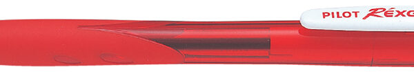 PILOT balpen REXGRIP Begreen, F, rood