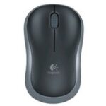 Logitech optische muis M185, draadloos, donkergrijs