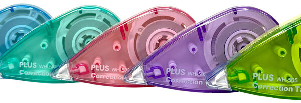 PLUS JAPAN Correctieroller Mini Pastel 5 mm x 6 m