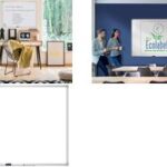 FRANKEN Whiteboard U-Act! Line, gelakt, 600 x 450 mm