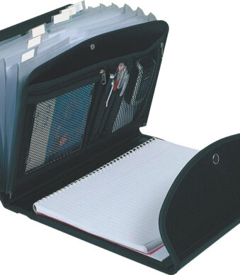 EXACOMPTA Documentenmap EXAFOLIO, 6 vakken, zwart