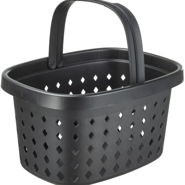 NHG Seoul Basket winkelmandje, PP, 16 liter, zwart