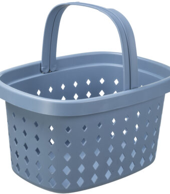 NHG Seoul Basket winkelmandje, PP, 16 liter, blauw