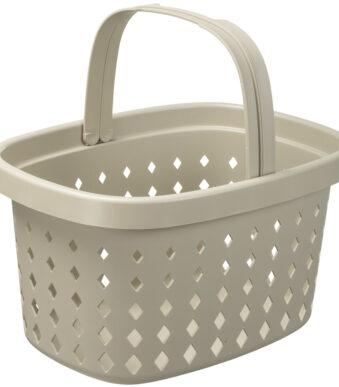 NHG boodschappenmand Seoul Basket, PP, 16 liter, beige