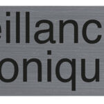 EXACOMPTA Waarschuwingsbord Elektronische Bewaking